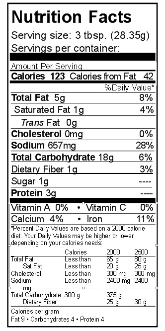 nutrition baking biscuit