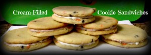 cream filled cookies