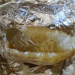 finished gutted potato