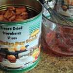 add freeze dried strawberries