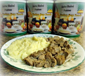 Butter mashed potatoes make a delicious side dish!