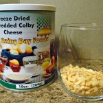 reconstitute freeze dried colby cheese