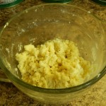potato cake mixture