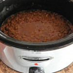 cook the ground beef with the chili powder