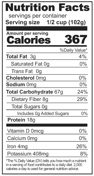 Einkorn wheat nutrition