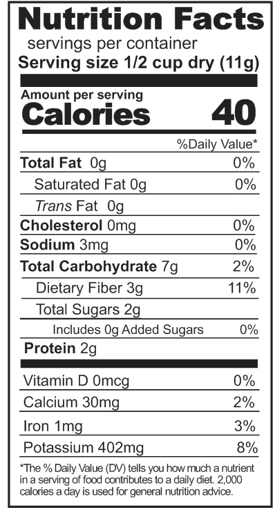 freeze dried asparagus nutrition freeze dried asparagus nutrition