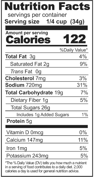 instant sun-dried tomato pesto nutrition