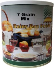 Rainy Day Foods #10 can 7 grain mix-83 oz