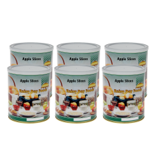 Dehydrated Apple Slices - U074 - Case (6) #2.5 cans