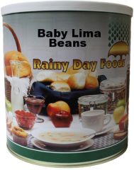 Rainy Day Foods #10 can baby lima beans 88 oz.