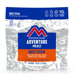 Mountain House Beef Stew - M400 - mylar pouch