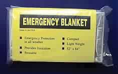emergency thermal space blanket