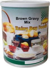 #2.5 can brown gravy mix dehydrated