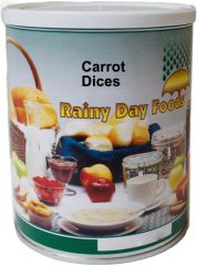 Rainy Day Foods dehdyrated carrots #2.5 can