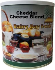 #10 can dehydrated cheddar cheese powder-51 oz