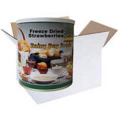 Freeze dried strawberry slices in #2.5 case