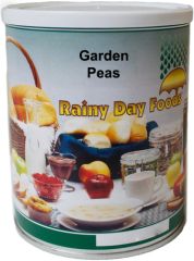Rainy Day Foods dehydrated sweet garden peas #2.5 can 13 oz.