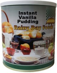 Rainy Day Foods Vanilla pudding #10 can 76 oz.