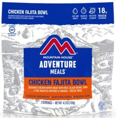 Mountain House Chicken Fajita Bowl - M121 - mylar pouch