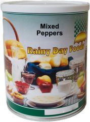 Rainy Day Foods dehydrated mixed bell peppers #2.5 can 5 oz.