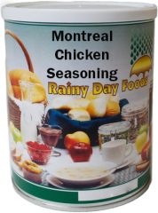 Montreal chicken  seasoning for food storage #2.5 can 16 oz.