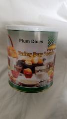 Dehydrated Plum Dices - I071- 40 oz #10 can