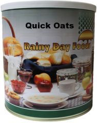#10 can quick rolled oats