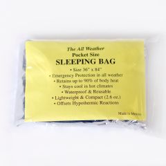 pocket size sleeping bag