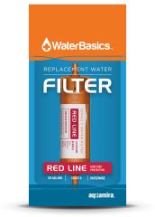 WaterBasics red replacement filter package