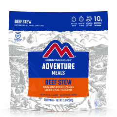 Mountain House Beef Stew, 2 servings