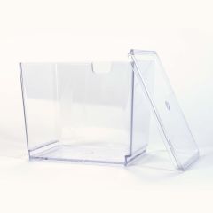 Country Living Clear Flour Bin w/Lid