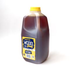 Cox's Grade A Liquid Honey, Case 6 - 5 lb. containers