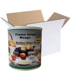 Freeze dried mango in #2.5 case of 6 cans