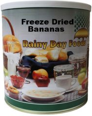 #10 can freeze dried banana slices-14 oz