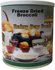 #10 can freeze dried broccoli -7 oz.