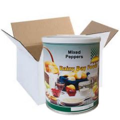 Dehydrated Mixed Peppers (red and green), Case(6) #2.5 cans