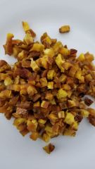 dehydrated nectarine dices