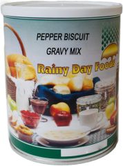 Pepper Biscuit Gravy, Case(6) #2.5 cans