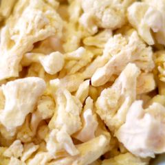 Freeze Dried Cauliflower Pearls, Case(6) #10 cans