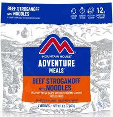 Mountain House Beef Stroganoff, 2 servings
