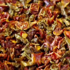 Dehydrated Mixed Peppers (red and green), Case(6) #10 cans