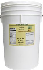 Natural Quinoa in a super pail 42 lbs.