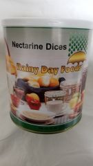 Dehydrated Nectarine Dices, 40 oz #10 can
