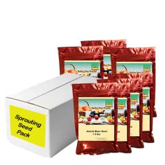 Sprouting case with 7 mylar bags