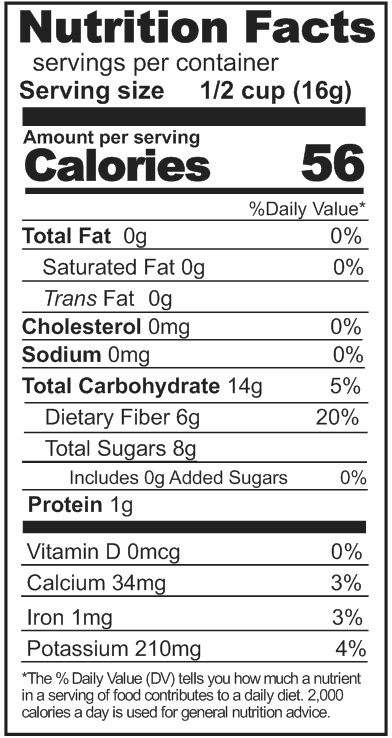 freeze dried blackberries