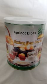 Dehydrated Apricot Dices - I058- 40 oz #10 can