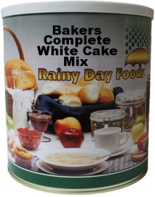 Bakers Complete White Cake Mix - SPK132 - Case(6) #10 cans