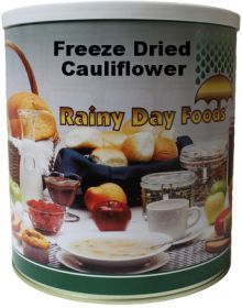 #10 can freeze dried cauliflower-5 oz.