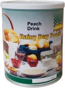 #2.5 can dehdyrated peach drink-25 oz