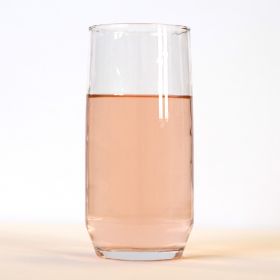 peach drink in a #10 can